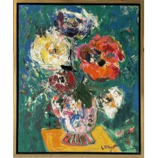 Bernard Lorjou - Bouquet de fleurs