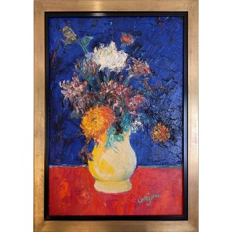 Bernard Lorjou - Nature Morte au bouquet