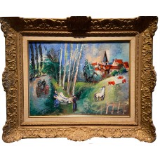 Jean Dufy - Village du Limousin,1928